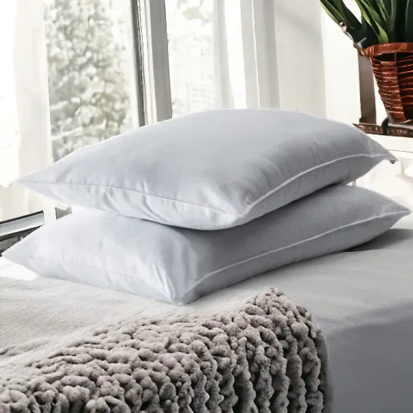 2 Pack Anti Allergy Soft Touch Pillows Medium Density