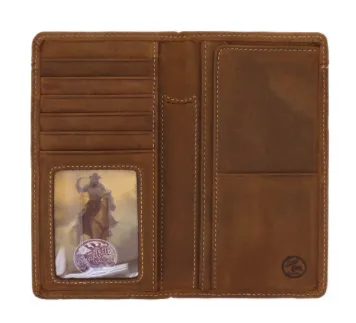 6209- Western Classic Checkbook Wallet
