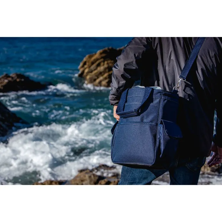 Activo Cooler Tote, Navy with Gray