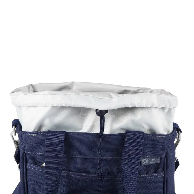 Activo Cooler Tote, Navy with Gray