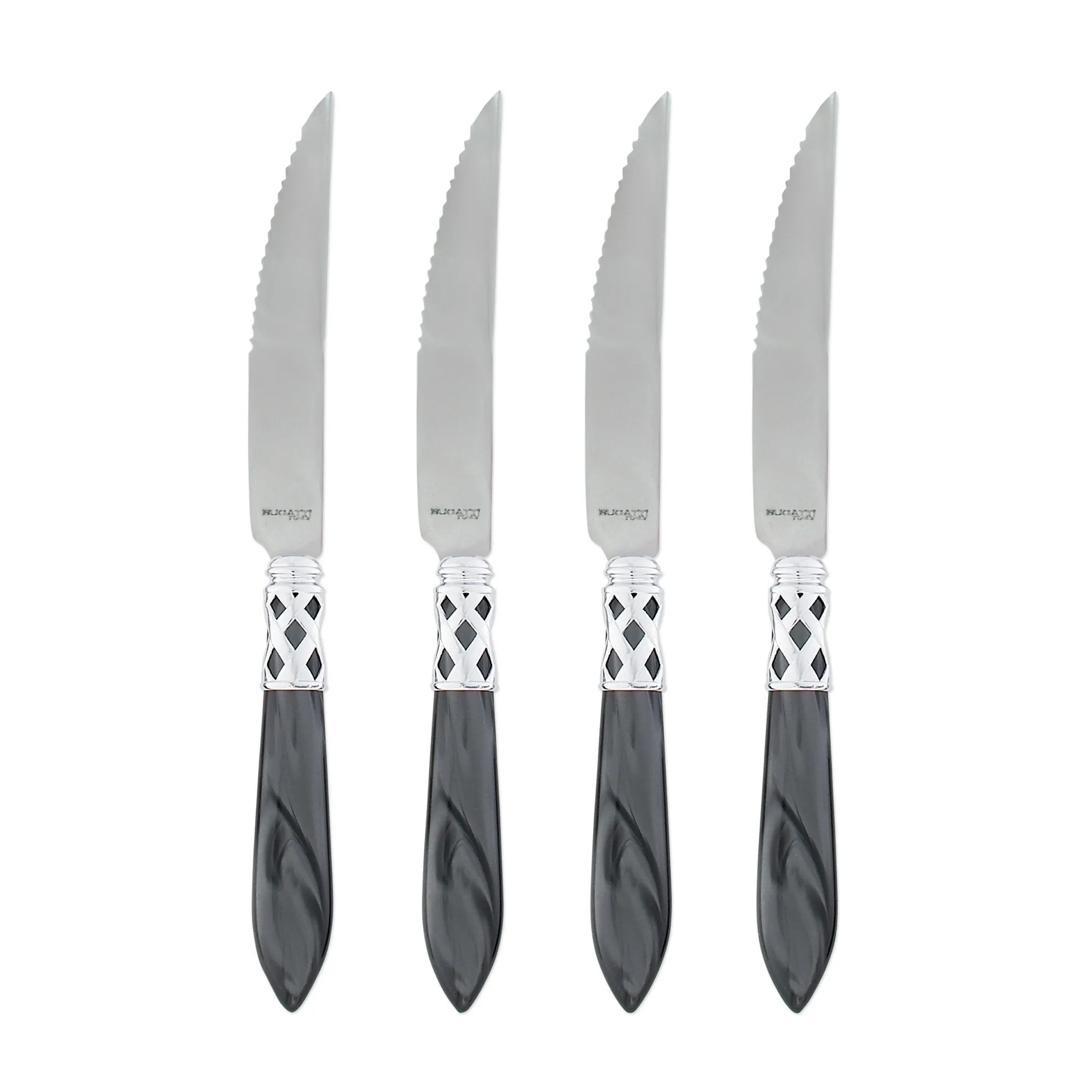 Aladdin Brilliant Charcoal Steak Knives (Set of 4)