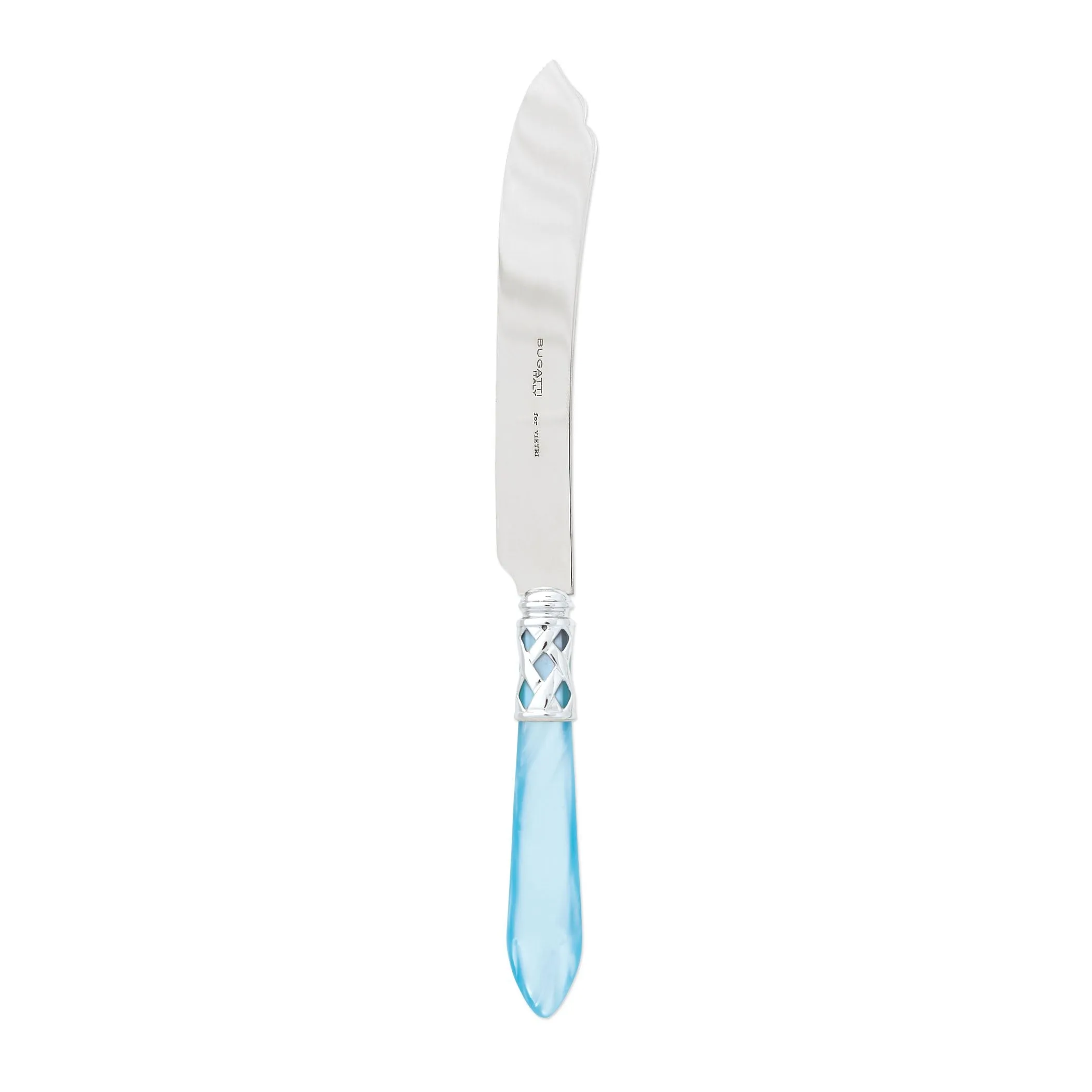 Aladdin Brilliant Light Blue Cake Knife