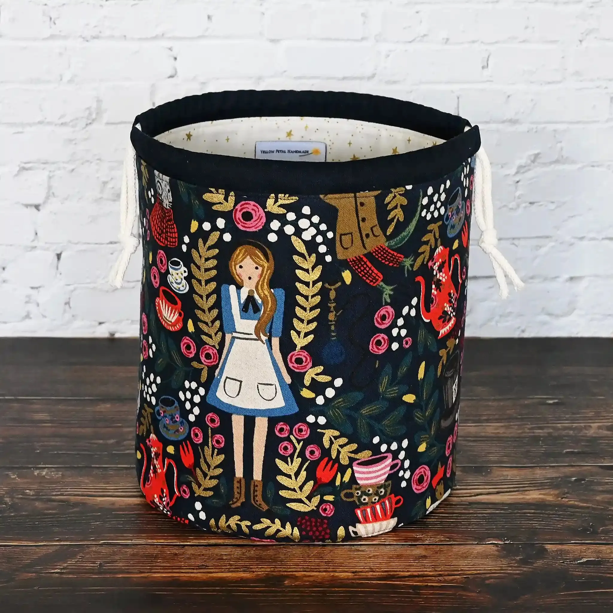 Alice in Wonderland Bucket Bag