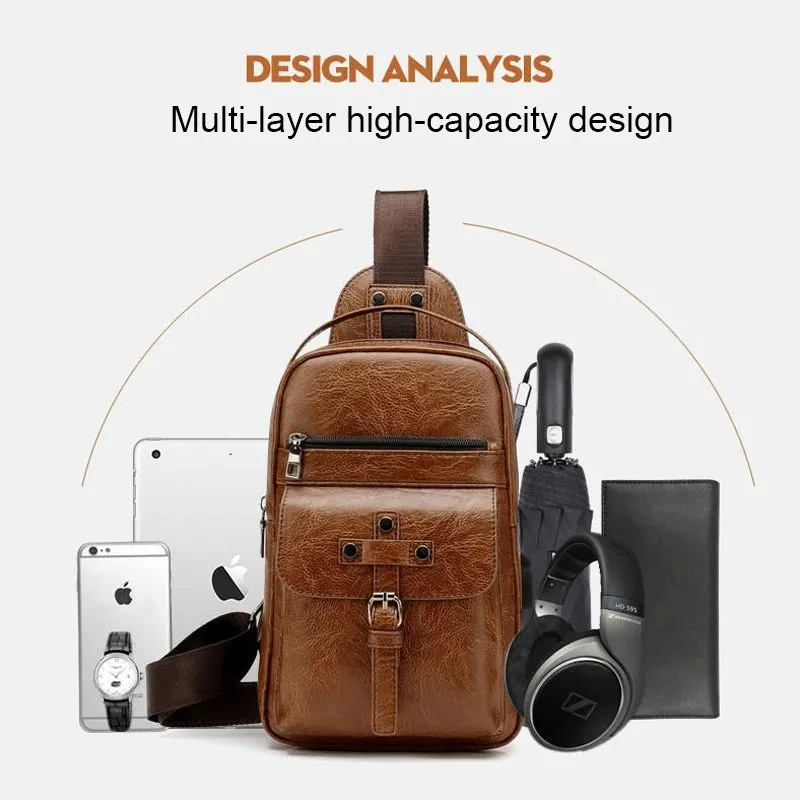 Backpack Waist Shoulder bag compatible with Ebook, Tablet and for Elephone A6 Max (2019) - Black