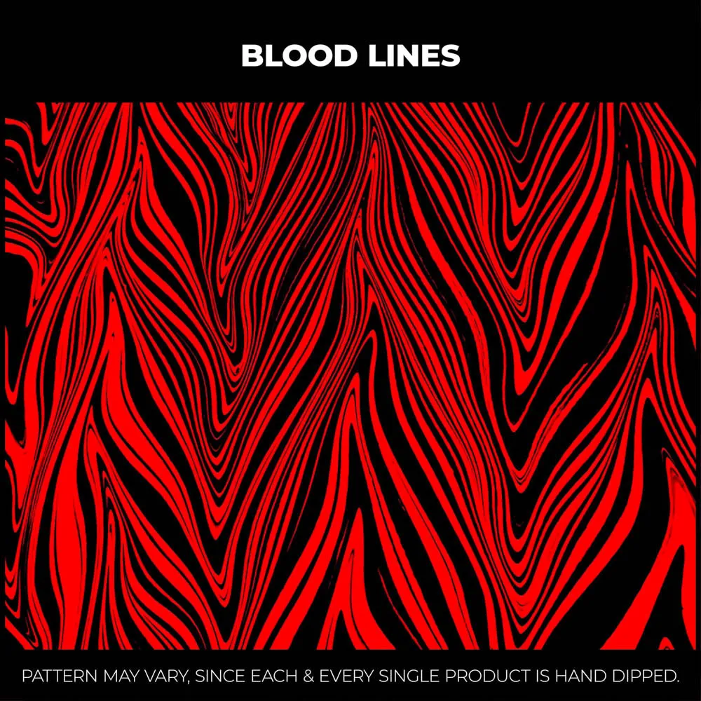 Blood Lines RGB Hydro-Dipped Fanny Pack