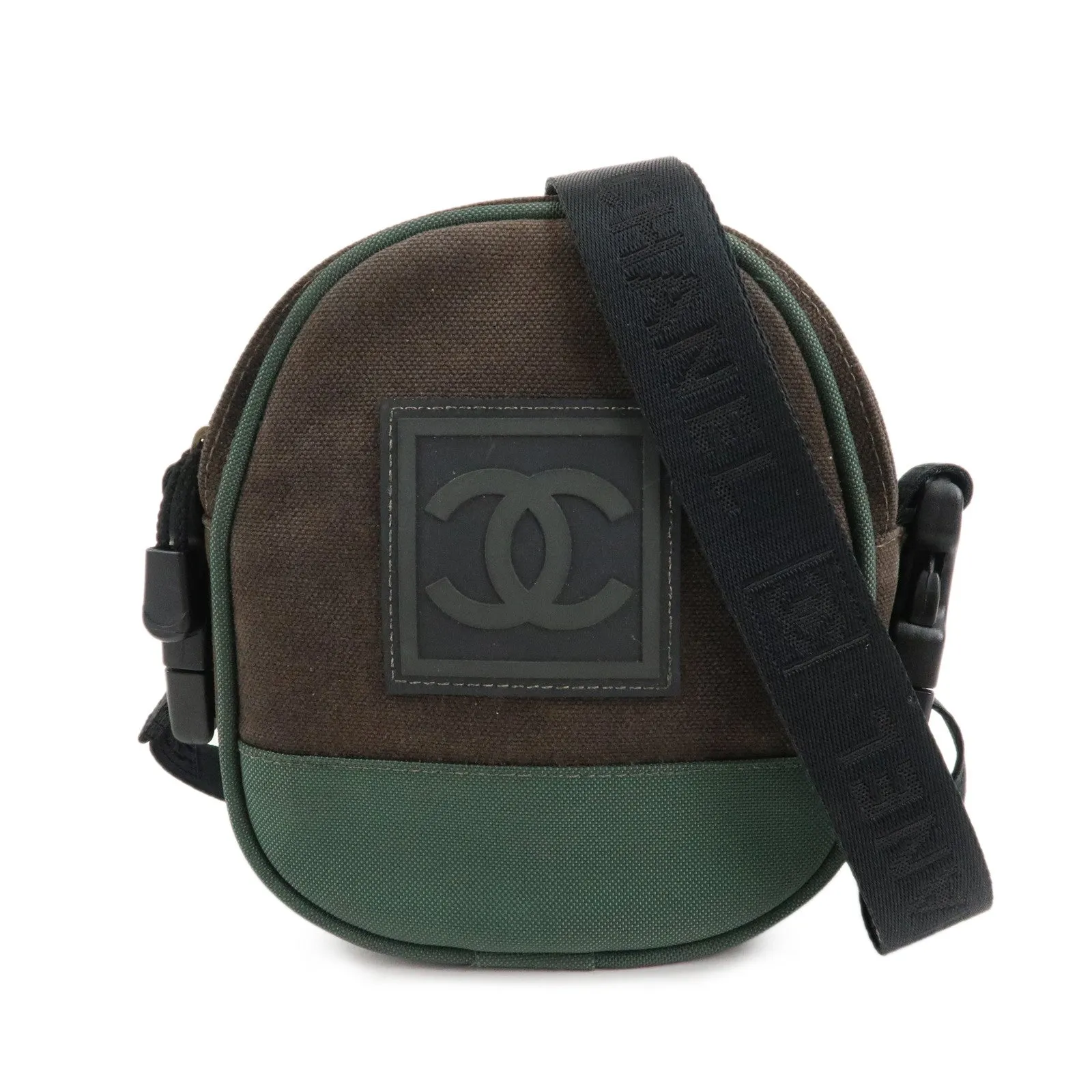 CHANEL CHANEL Sports Canvas COCO Mark Shoulder Bag A23300 Used