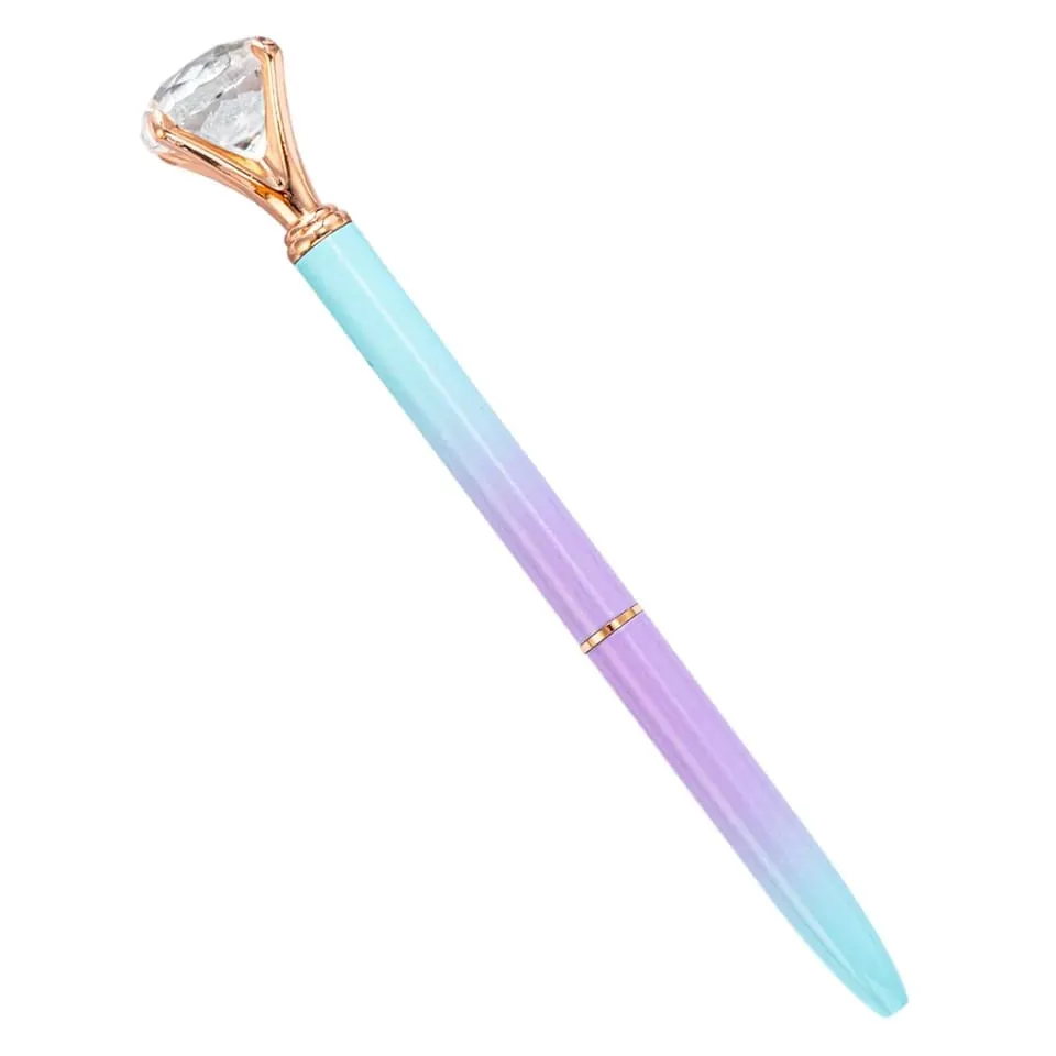 Crystal Diamond Head Ballpoint Pen