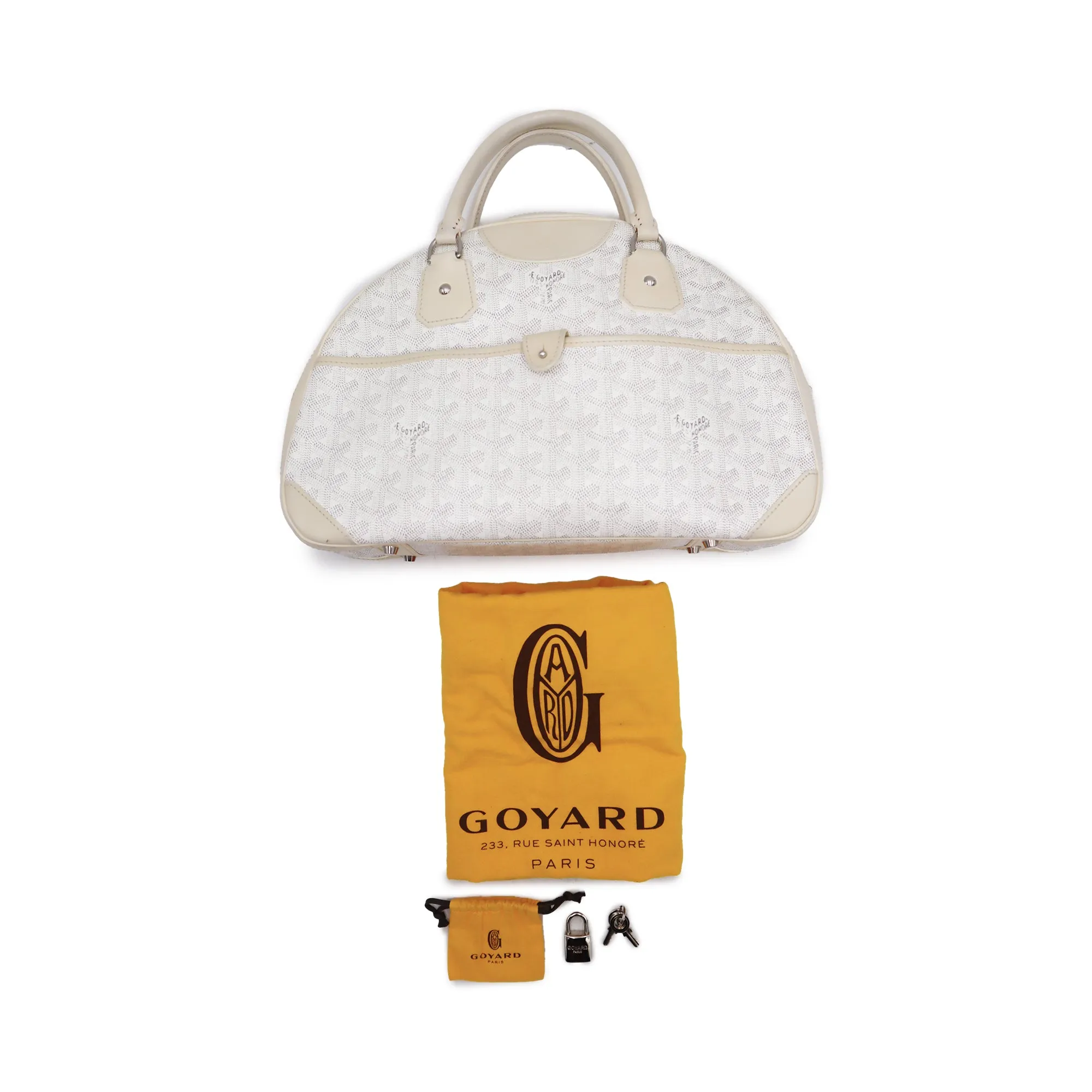 Goyard Saint Jeanne Goyardine GM Bowler Handbag