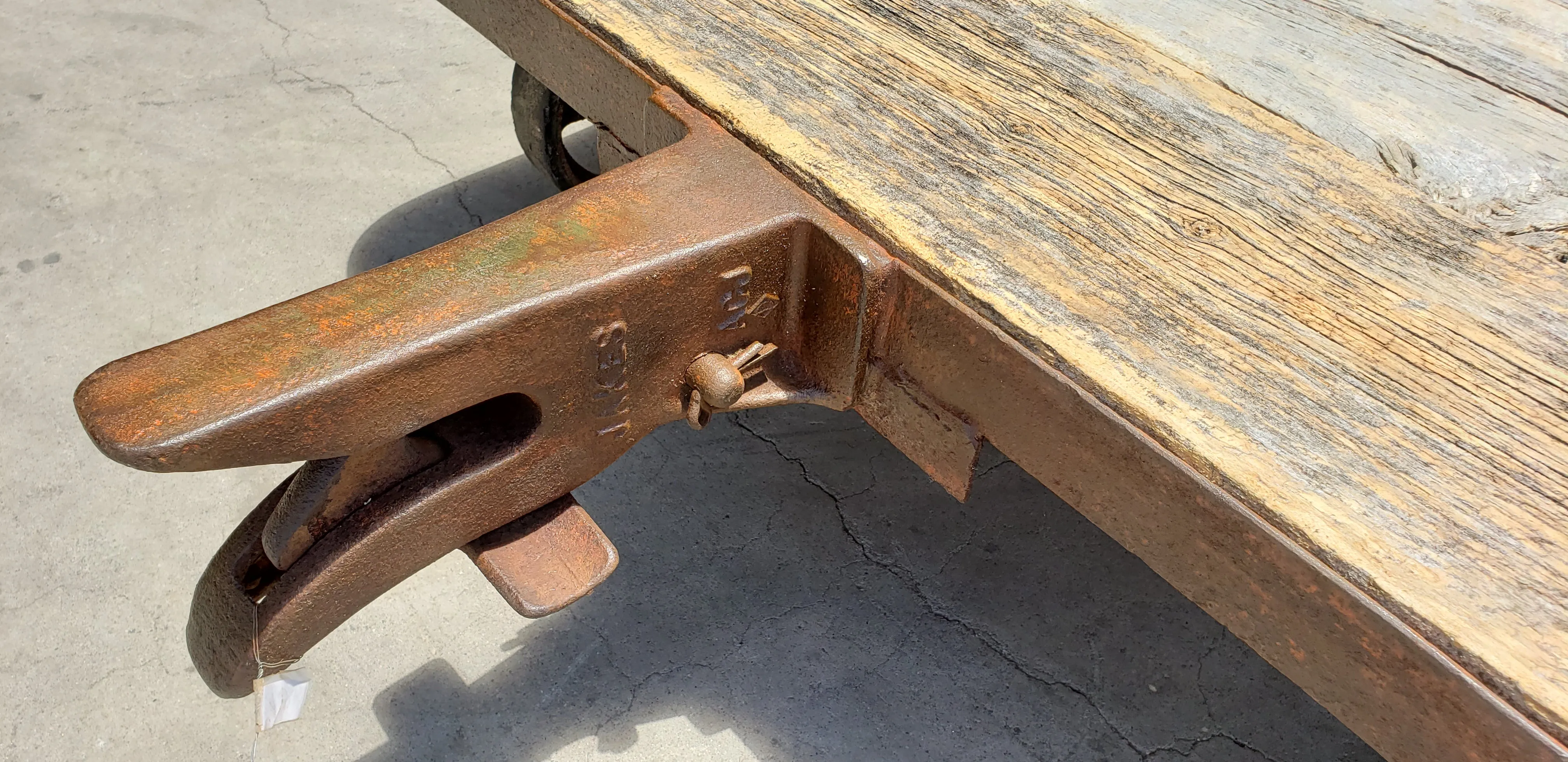 Industrial Coffee Table Trolley