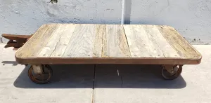 Industrial Coffee Table Trolley