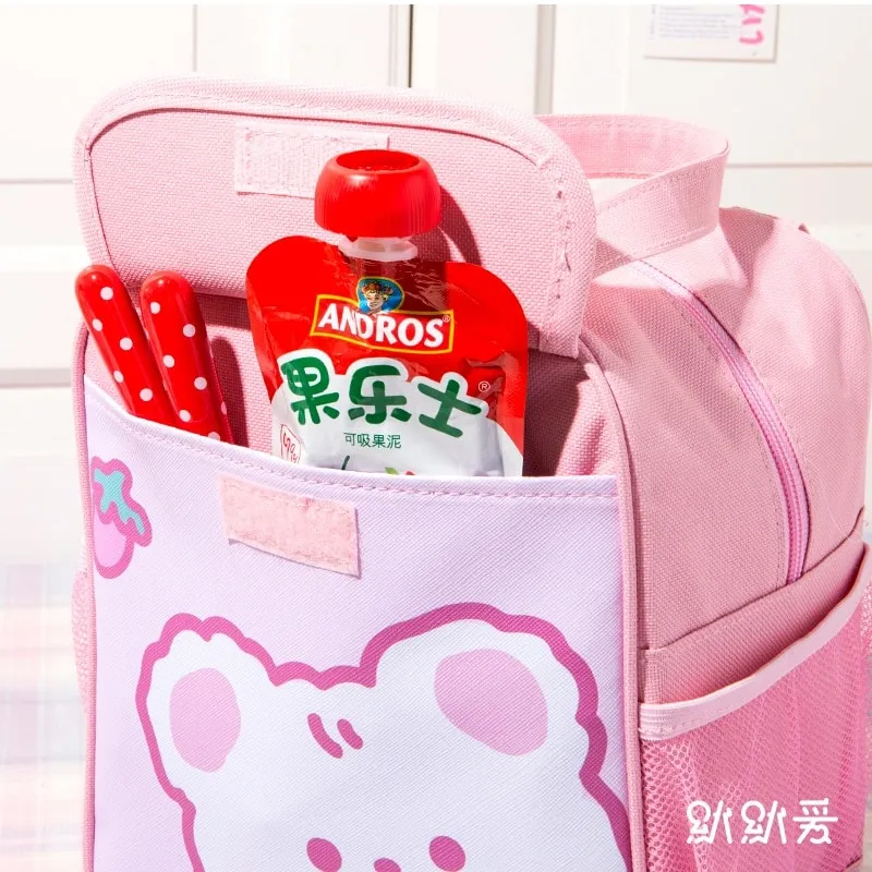 Kawaii Badge Pin Lunch Bag