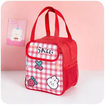 Kawaii Badge Pin Lunch Bag