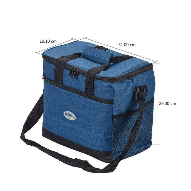 Large Capacity Portable Insulated Picnic Bag
