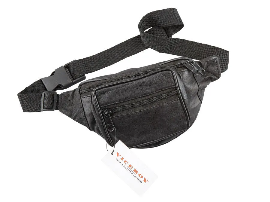 Leather Fanny Pack - 702