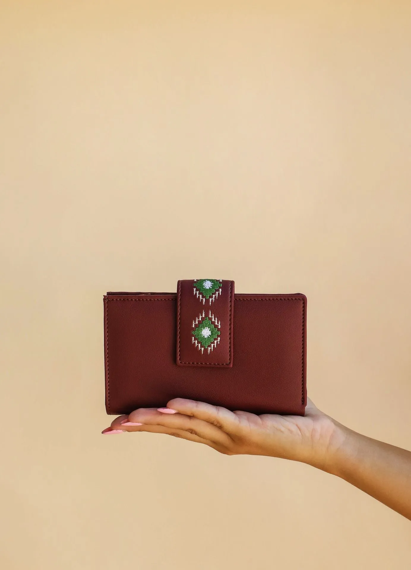 Manifold Wallet Burgundy