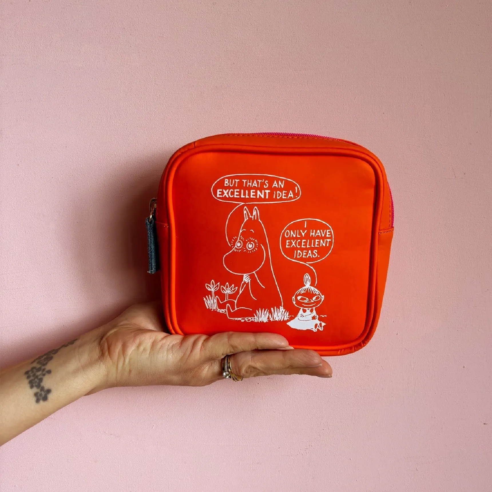 Moomin Makeup Bag Excellent Idea