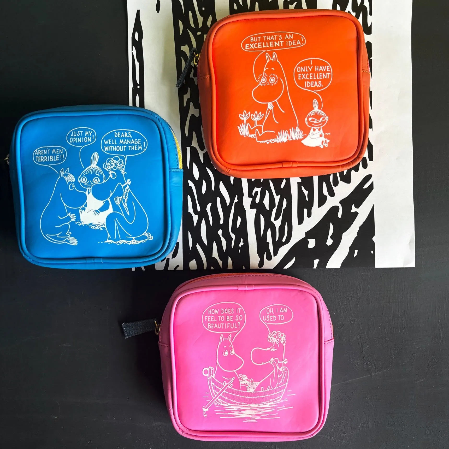 Moomin Makeup Bag Excellent Idea