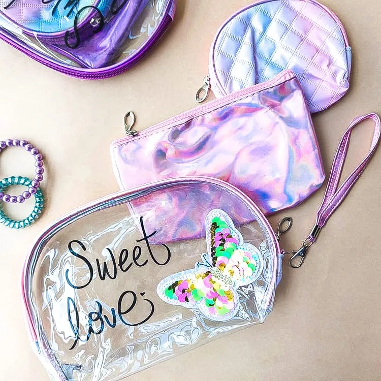 Pack Of 3 - Makeup Traveling Bag