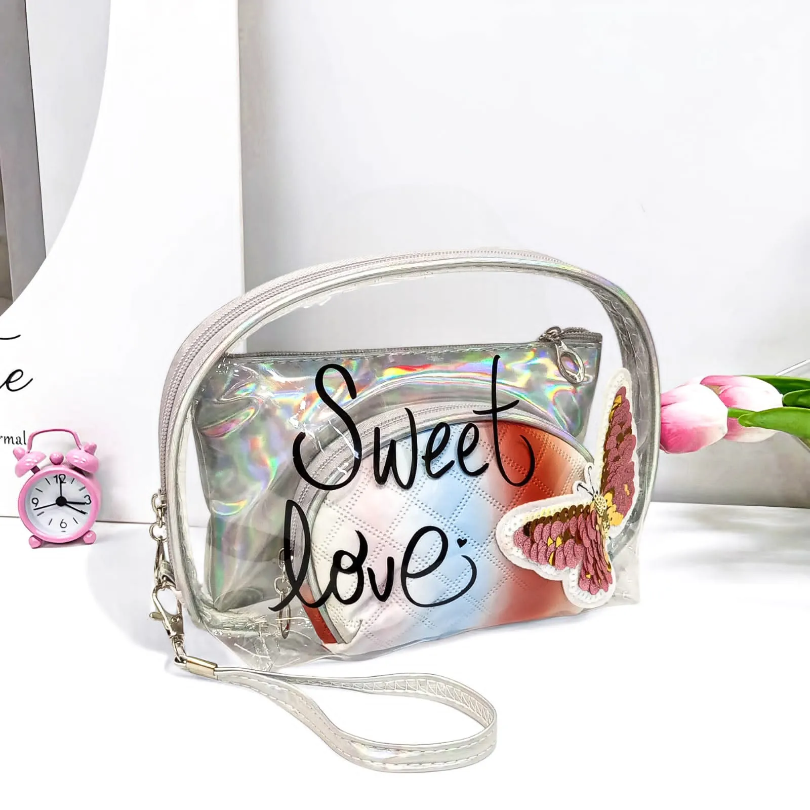 Pack Of 3 - Makeup Traveling Bag