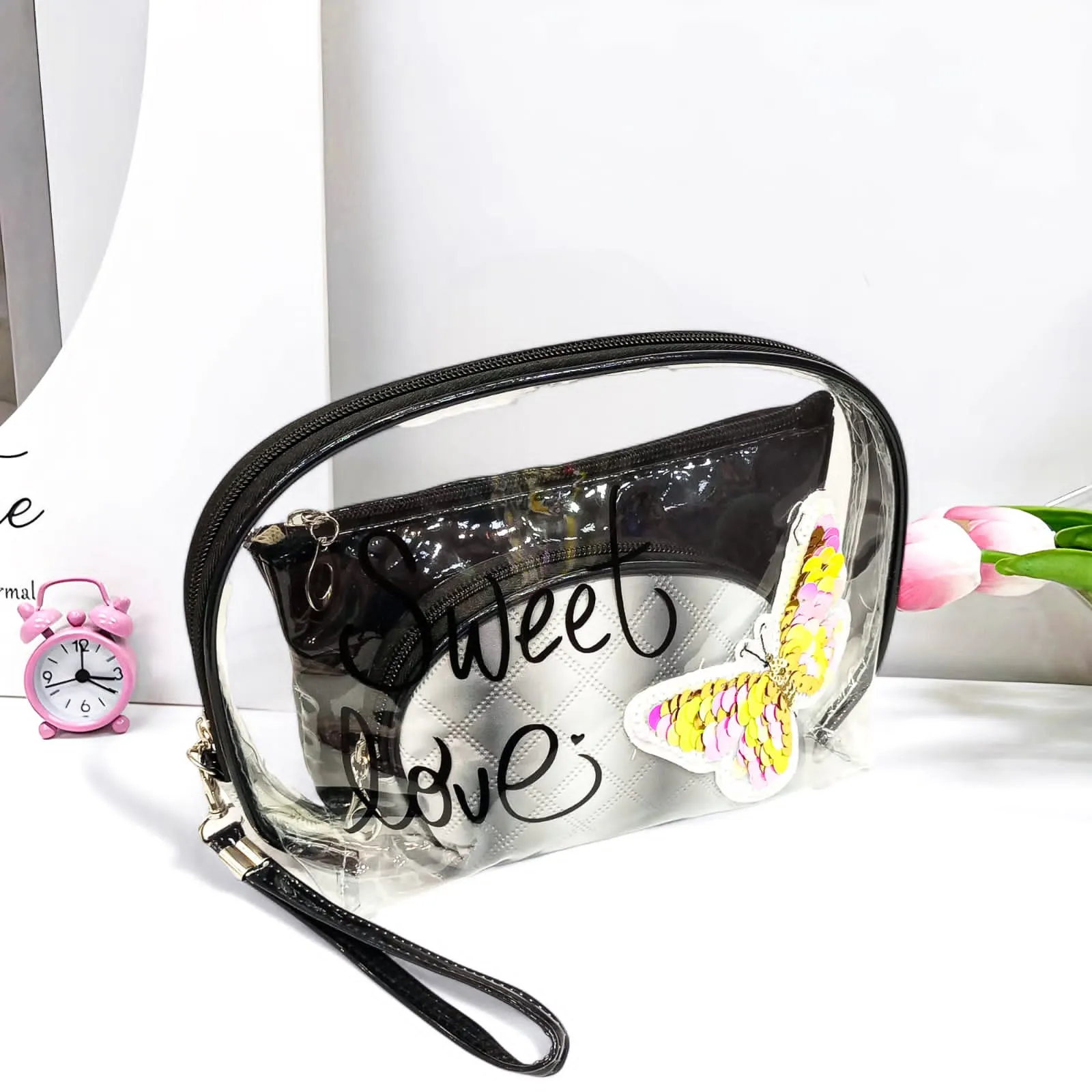 Pack Of 3 - Makeup Traveling Bag