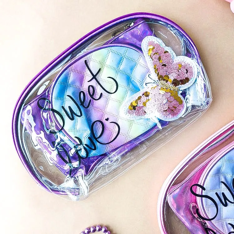 Pack Of 3 - Makeup Traveling Bag