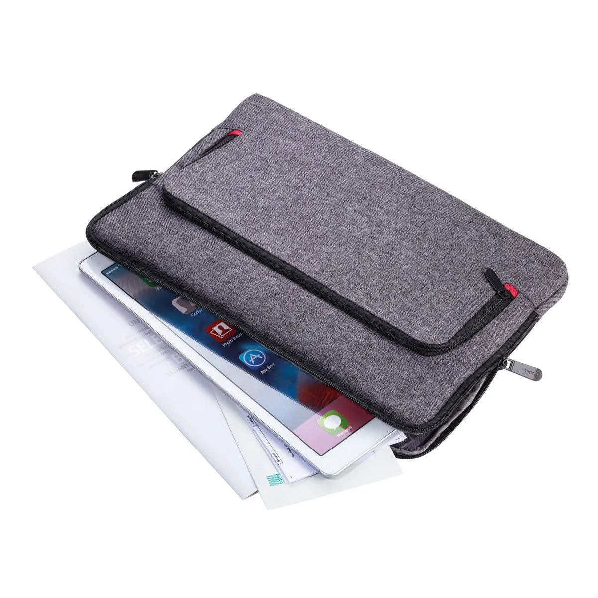 Troika Mon Carry Laptop Sleeve Bag for Documents, Laptops, and Tablets