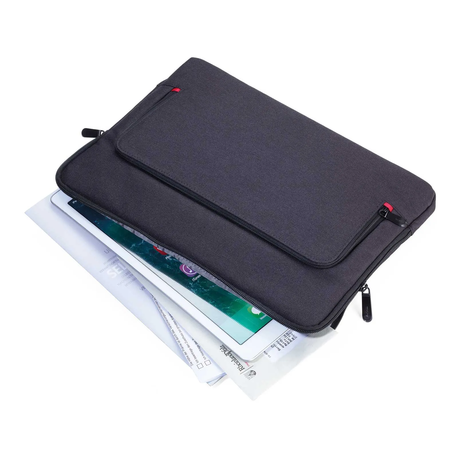 Troika Mon Carry Laptop Sleeve Bag for Documents, Laptops, and Tablets