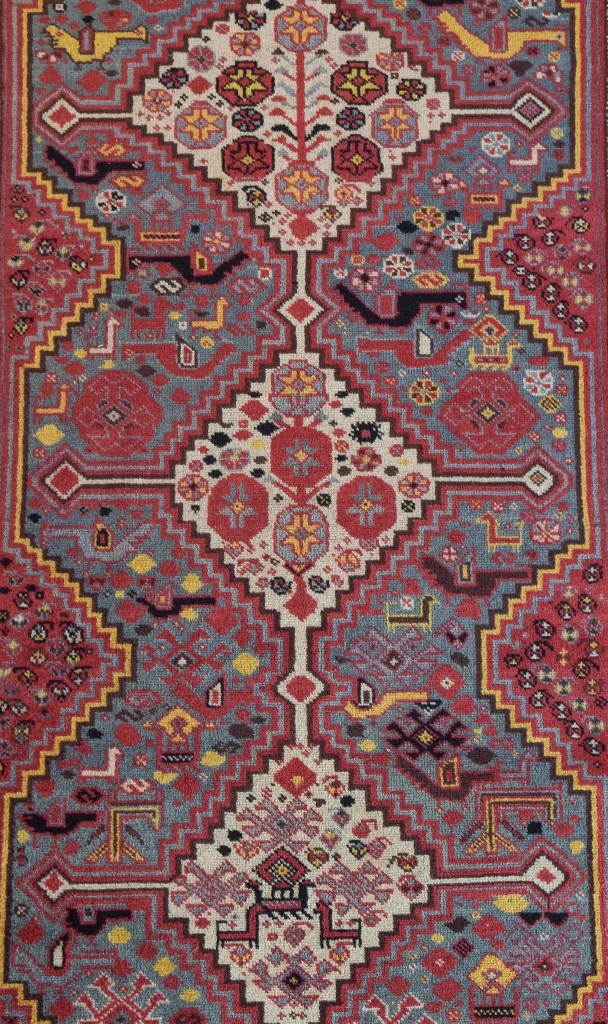 Vintage - Handwoven Azerbaijani Rug