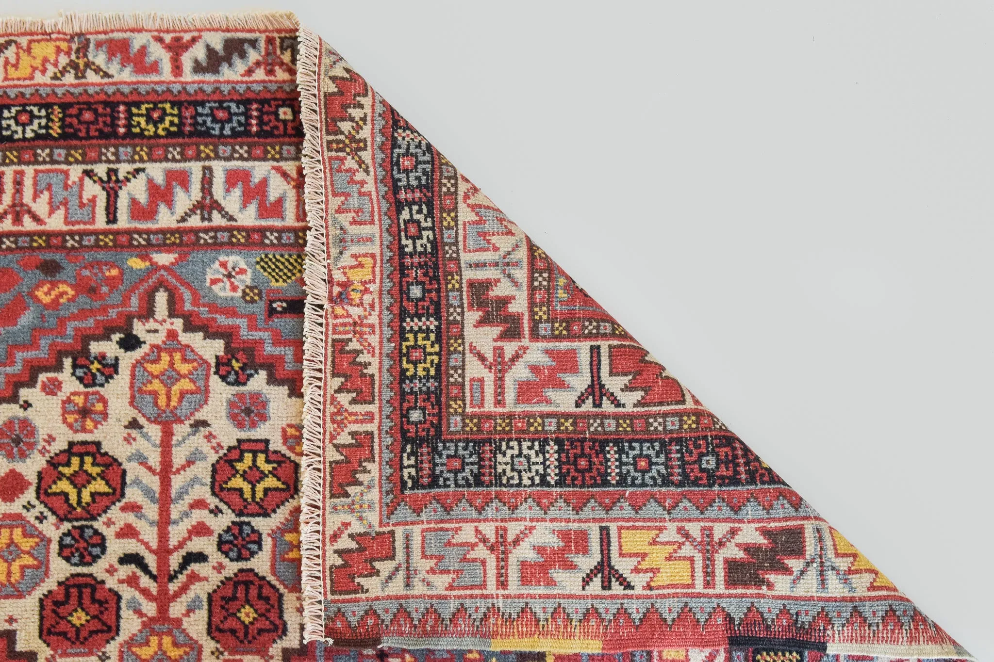 Vintage - Handwoven Azerbaijani Rug
